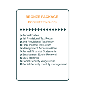 Bookkeeping Bronze Package (CC)
